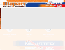 Tablet Screenshot of mmajster.pl